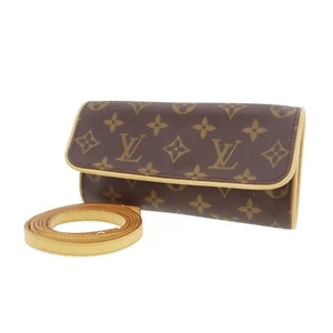 LOUIS VUITTON LV Pochette Twin PM Gebraucht Schultertasche Monogram M51854 #CS179 S - Bild 1 von 14
