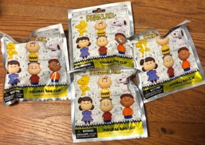 CACAHUETES - Figura - CLIP BOLSA - EXCLUSIVO SNOOPY - Cacahuetes - LOTE de 4 - Imagen 1 de 3