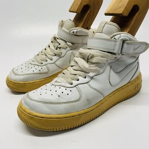 Vintage Nike Air Force 1 ~306603-113 /Youth Size 5.5Y All White - Picture 1 of 16