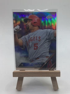 ALBERT PUJOLS 2016 TOPPS CHROME REFRACTOR #46 ANGELS - Bild 1 von 2