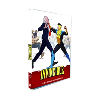 Invincible Seasons 1-3 (DVD, 6-Disc) New & Sealed TV Series English - Imagen 1 de 2