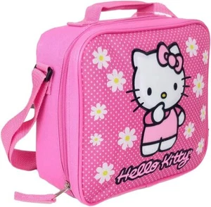 Bolso de almuerzo Hello Kitty lunares rosa floral - Imagen 1 de 3