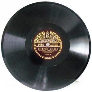 GUITARRA TANGO CARLOS GARDEL Odeon 18164 Tiempos Viejos - Copen La Banca 78 rpm - Imagen 1 de 2