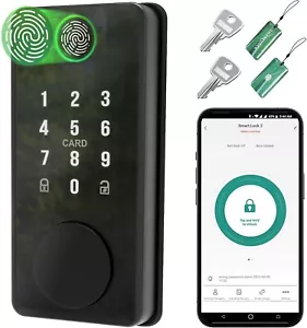 VEGATON Keyless Entry Türschloss mit Tastatur - Fingerabdruck Türschloss - Smart Loc - Bild 1 von 8