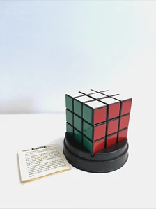 Vintage 1980 Ideal Toy Corp Rubik's Cube Puzzle w/ Instructions USA - Picture 1 of 16
