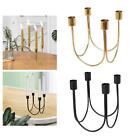 4 Arms Taper Candle Holders Candelabras Metal Candlestick for Party Home
