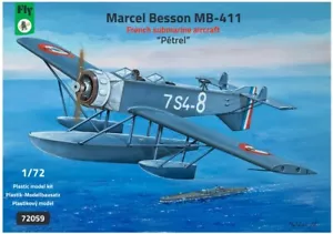 FLY 72059 1/72 Marcel Besson MB-411 plastic kit - Picture 1 of 2