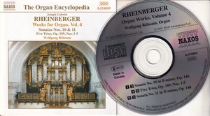 JOSEPH GABRIEL RHEINBERGER Works For Organ Vol. 4 (CD 2001) Wolfgang Rubsam - Picture 1 of 2