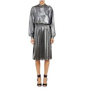 Vestido Isabel Marant Étoile para mujer Lame Mae ($655) metálico midi Nochevieja - Imagen 1 de 16