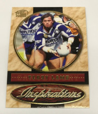 2005 SELECT NRL POWER TRADING CARD INSPIRATIONS CARD I 2 TERRY LAMB-BULLDOGS