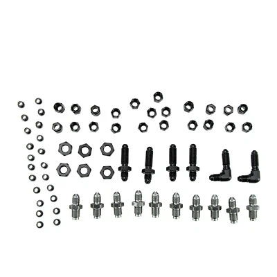 Brake Line Tuck Adapter Fittings Set For 90-2001 Honda Civic 88-00 Acura Integra Foto 1 de 4