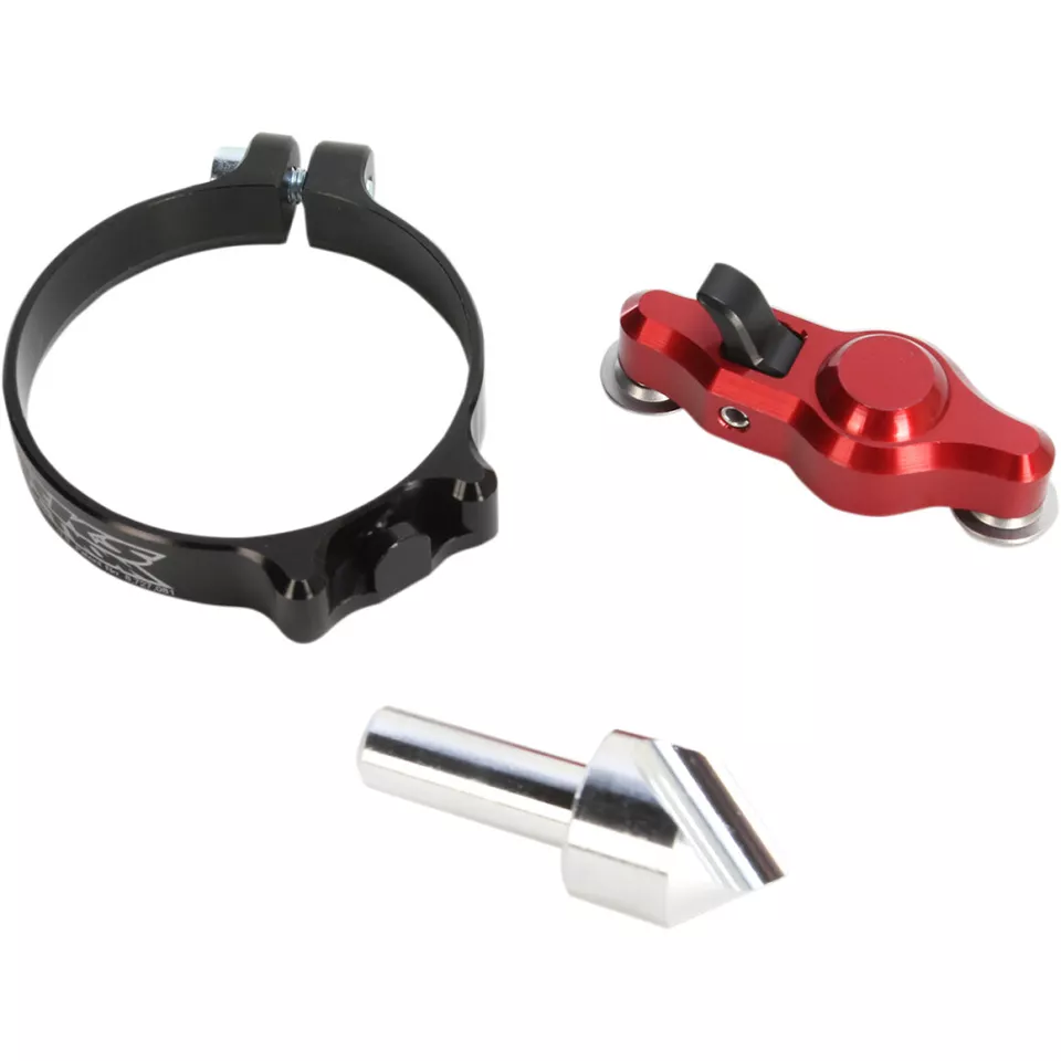 Dispositivo de arranque de lanzamiento Works Connection Pro Kawasaki KX450F (rojo/negro) 12-339 Foto 1 de 1