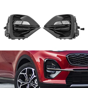 Pair Front LED Clear Fog Lights (Left and Right Side) For 2020-2021 Kia Sportage - Picture 1 of 15