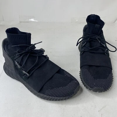 ADIDAS TUBULAR DOOM TRIPLE BLACK SZ 12.5 S74794 - Image 1 of 4