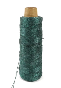 Kreinik Metallic Fusible Embellishing Iron-on Thread Evergreen - #8 Braid - 550M - Picture 1 of 5