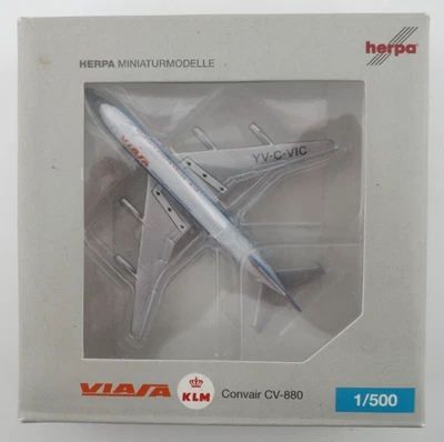 Herpa VIASA - Modelo KLM Convair CV-880 - 1:500 - 543387 Foto 1 de 4