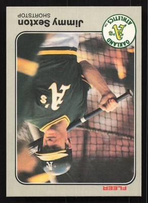 Jimmy Sexton 1983 Fleer #533 Card TCCCX - Image 1 of 2