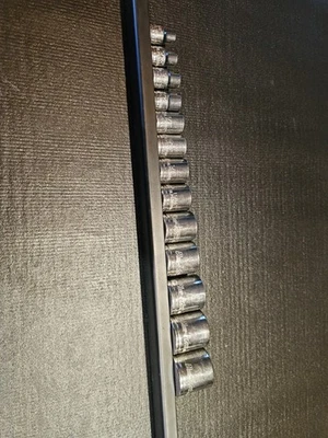 Snap-On 13 Pc 3/8" Drive Shallow SAE Socket Set - Image 1 of 4