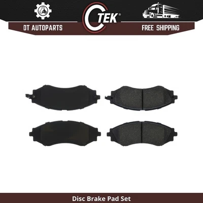 Para Pontiac G3 Wave 2009 | Pastillas de freno de disco delanteras centradas | Cerámica Foto 1 de 4