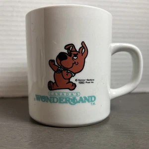 RARA tazza Scrappy Doo 1980 Canada’s Wonderland Scooby Doo franchising parco a tema - Foto 1 di 5