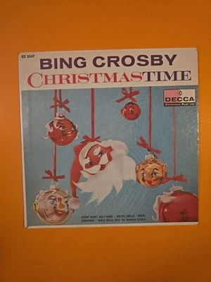 7" EP 45rpm of Bing Crosby - CHRISTMAS TIME w/PICTURE SLEEVE - Image 1 of 4
