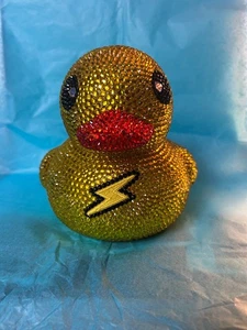 Jumbo Rhinestone Duck, Great for Gifting for Jeep Ducking, Cruises, Cheerleader - Picture 1 of 6