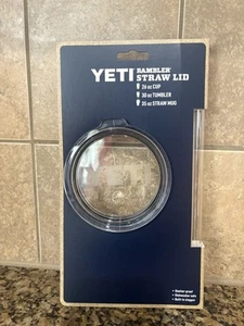 Yeti coperchio paglia 26 oz tazza e 30 oz bicchiere, 35 oz tazza paglia LRG - solo coperchio/paglia (nuovo) - Foto 1 di 6