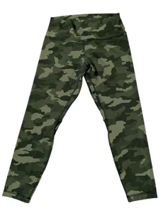 Pantalón Lululemon Align HR 25” Bolsillos Talla 12 Camuflaje Mediano Oliva Multi HCMO 26898 - Imagen 1 de 6