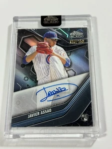 2023 Topps Chrome Black #CBA-JA Javier Assad Rookie Refractor Auto #/150 - Picture 1 of 2