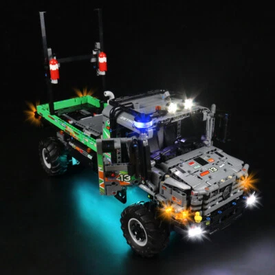 LocoLee LED Licht Kit für Lego 42129 Technic 4x4 Zetros Trial Truck Lichter Set
