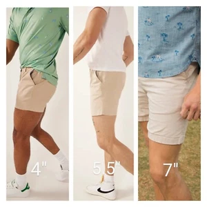 Pantalones Cortos Chubbies Hombres Medianos 7 Pulgadas Caqui Chino Originales Elastizados Sarga Khakinator - Imagen 1 de 10