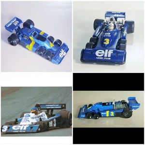 TYRRELL P-34 Diecast Six-Wheeler F1 - QUARTZO 1/43*POLISTIL 1/41*HOTWHEELS 1/64 - Picture 1 of 15