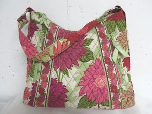 Bolso de Hombro Hobo VERA BRADLEY Rosa Verde Naranja HOLA DALIA - Imagen 1 de 11