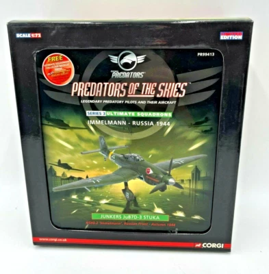 2007 Corgi Predators of the Skies 1/72 - Junkers Ju87D-3 Russian Front 1944 read - Image 1 of 4