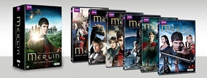 The Adventures of MERLIN Complete Series Collection(DVD,24-Disc Set,Seasons 1-5) - Picture 1 of 5