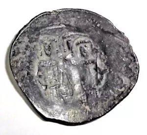 Byzantine Empire Cup Coin 300-1400 AD. Bronze AE Trachy - Picture 1 of 2