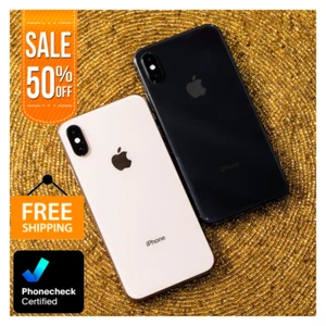 Apple iPhone X Gray|Silver 256/64GB Unlocked Verizon Metro PCS Tmobile Very Goo - Picture 1 of 9