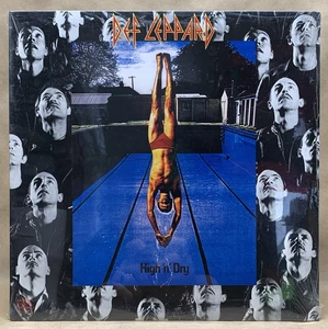 DEF LEPPARD HIGH N DRY VTG VINYL STILL SEALED RCA RECORD CLUB 818 836-1 M 1 - Picture 1 of 11