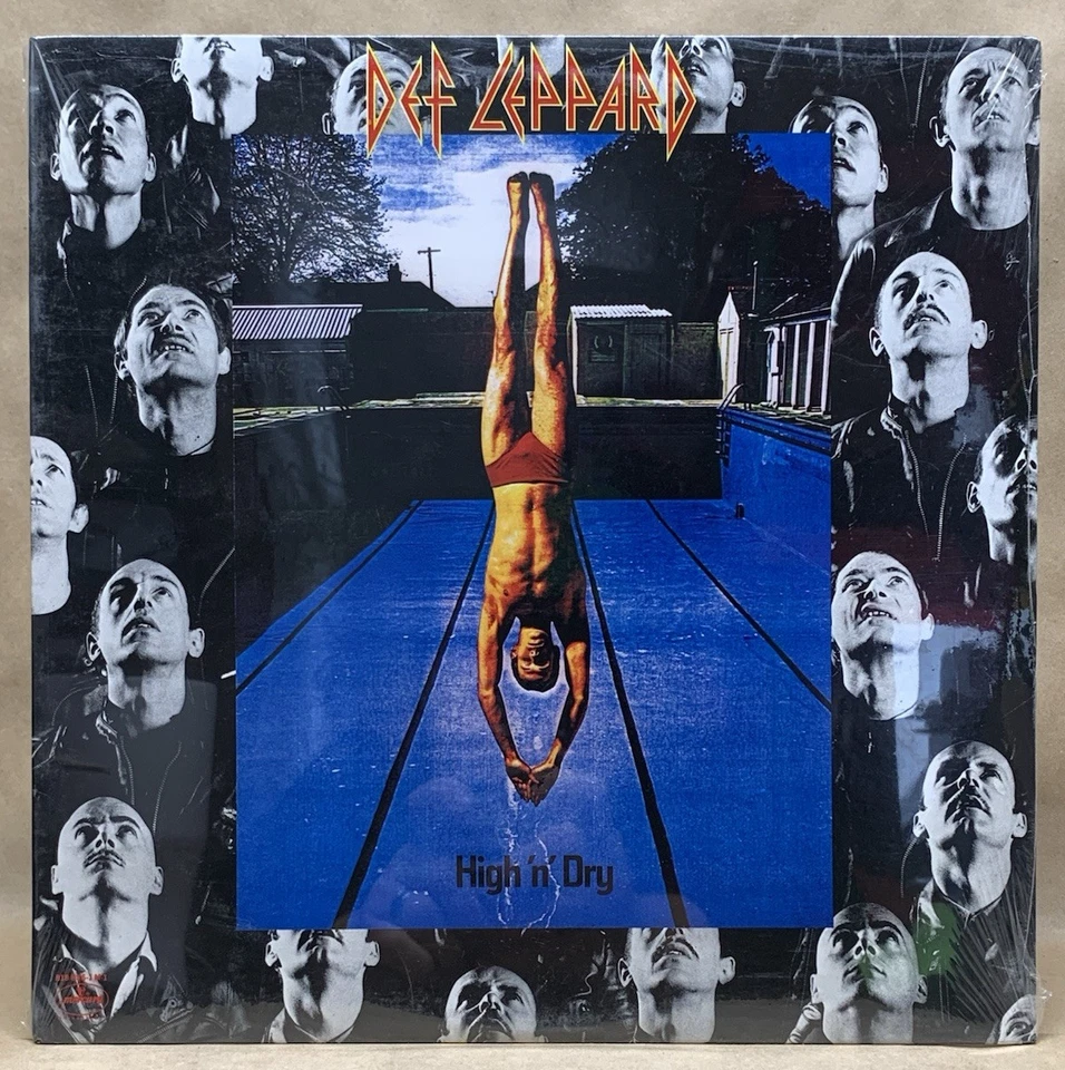 DEF LEPPARD HIGH N DRY VTG VINYL STILL SEALED RCA RECORD CLUB 818 836-1 M 1 - Image 1 of 4