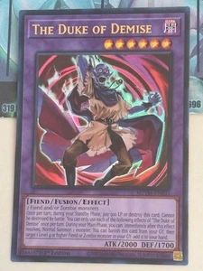 Yugioh 1x The Duke of Demise Ultra Rare MZTM-EN033 Maze of the Master 1st Ed NM - Picture 1 of 1