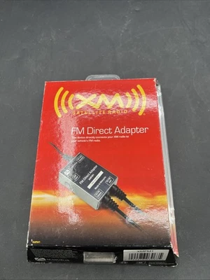 Audiovox XMFM1 XM rádio via satélite adaptador direto FM novo lacrado - Imagem 1 de 3