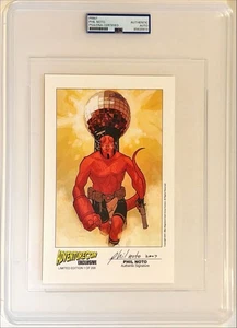 2007 Adventure Con Exclusive Phil Noto Hellboy Signed 6x9 Photo Print PSA DNA - Bild 1 von 1