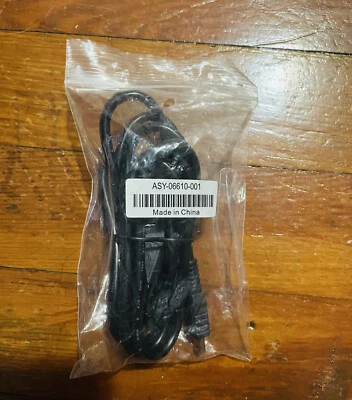 ASY-06610-001 BlackBerry OEM Black Mini USB USB Charging Data Cable Sync - Image 1 of 4