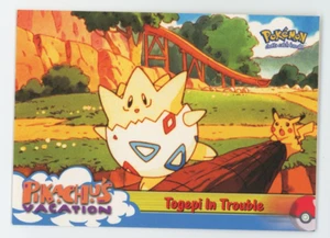 Togepi In Trouble 45 Pikachu's Vacation TOPPS Pokémon la primera película 1999 tarjeta - Imagen 1 de 5