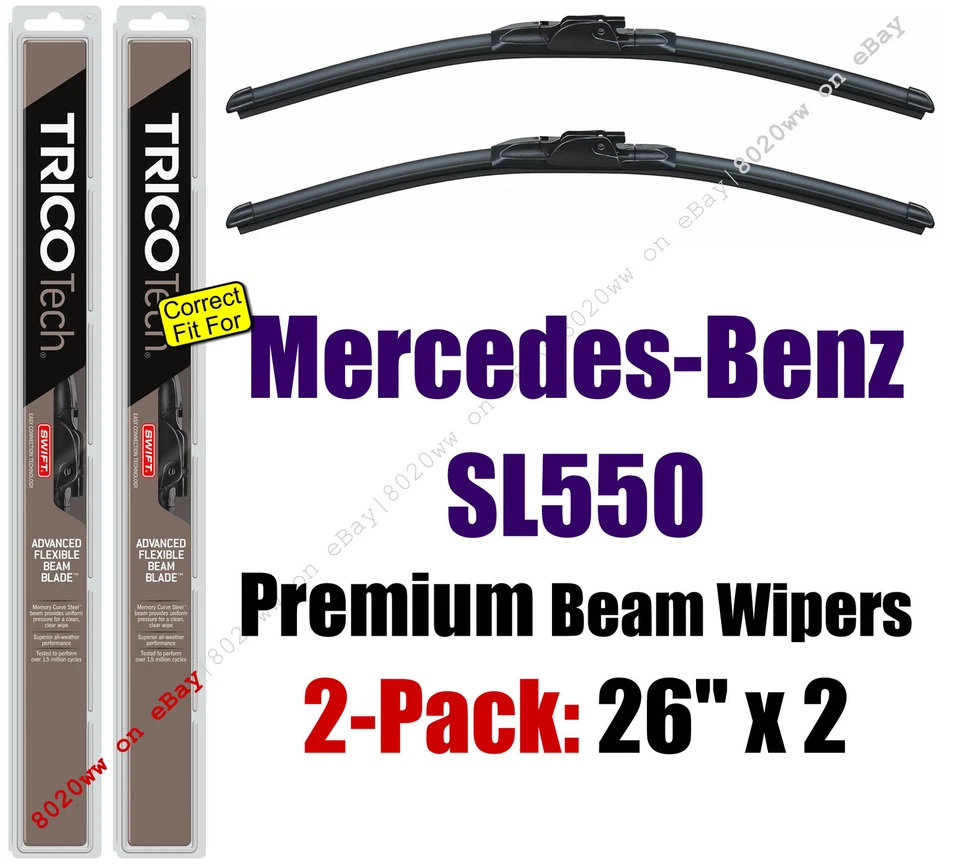 Limpiaparabrisas INVIERNO 2pk Super-Premium Fit 2007-2011 Mercedes-Benz SL550 - 35260x2 Foto 1 de 1