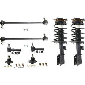 Shock Absorber Kit For 2004-2008 Pontiac Grand Prix Front L R with Tie Rod Ends