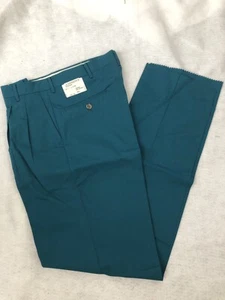  Herren Hose türkis Plissee elegant 30 32 ungesäumt 29 30 31 31 34 Lawrence NEU Golf - Bild 1 von 6