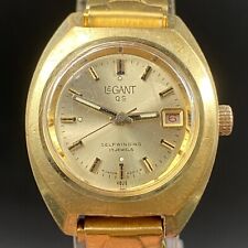 Vintage LeGant QS Date Selfwinding 17 Jewels Japan Watch 4806 Montgomery Ward