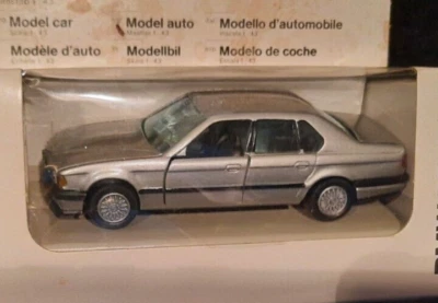 BMW 735i - Modellauto - Schabak - detailed model car new / unopened box - 0056 - Image 1 of 4