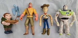Buzz Lightyear,Woody,Clayton,Hunch Back Of Notre Dam-Mcdonalds & Burger K.1990's - Picture 1 of 13